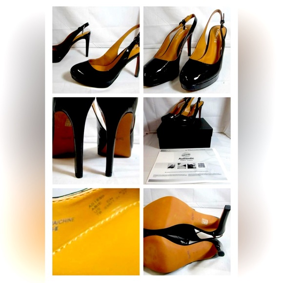 Pumps Authenticated Coach Abie Patent Black Size 7M - Picture 7 of 7